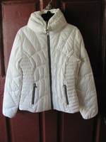 guess white winter coat