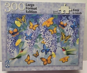 PUZZLE SHERRY VINTSON "WINGS OF SPRING" 300 PIECE F.X. SCHMID LG FORMAT EDITION - Picture 1 of 7