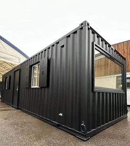 32 X 10 Ft Cabin | Open plan | Office / Canteen | Picture Window | Modern Office - Picture 1 of 21