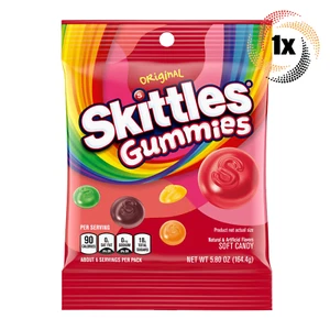1x Bag Skittles Gummies Original Assorted Fruit Flavors Candy | 5.8oz - Picture 1 of 3