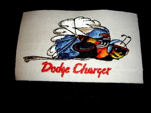 Vintage Dodge Charger Patch Measure'S About 5" X 3" And It'S A Very Nice Patch, - Picture 1 of 2