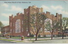 Park Place Church of God, Anderson, IN, carte postale en lin
