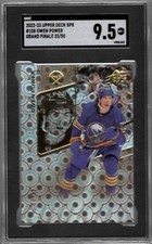 2022-23 Owen Power Upper Deck SPX Grand Finale Refractor Rookie RC SGC 9.5 /50