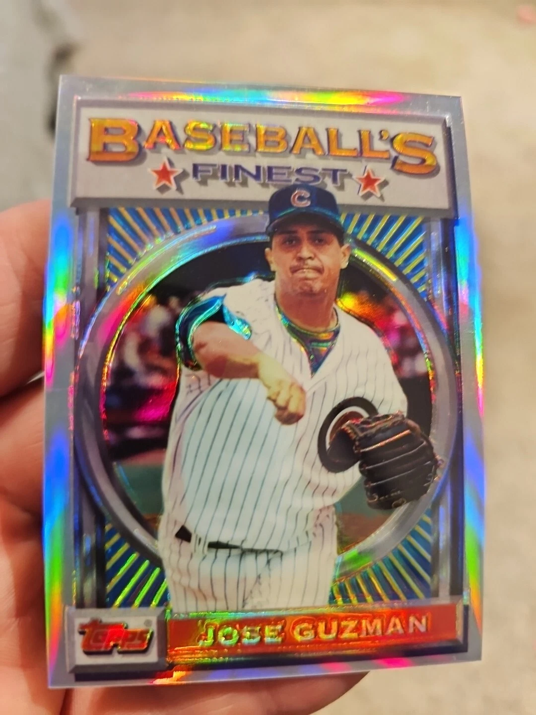 1993 Finest Refractor Jose Guzman #145