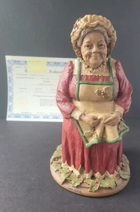 1983 Tom Clark Wichtel BELLE KRINGLE Mrs Claus selten HANDSIGNIERT + STORY + COA #84 - Bild 1 von 12