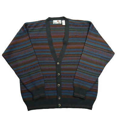 Cárdigan Suéter Vintage Florence Tricot Para Hombres Grande Lana Mezcla Acrílica Foto 1 de 4