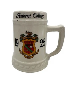 1925 Amherst College Phi Kappa Psi Fraternity Stein 5.75" Nassau China KING - Picture 1 of 6
