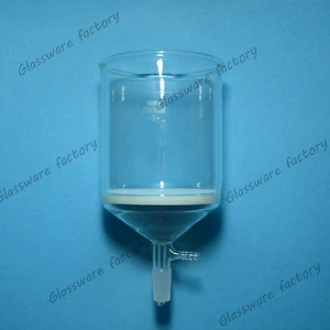 2000mL,24/40,Glass Buchner Funnel,2L,3# Coarse Filter with 10mm Vacuum Adapter - Picture 1 of 4