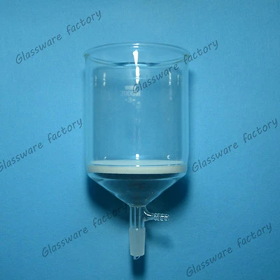 2000mL,24/40,Glass Buchner Funnel,2L,3# Coarse Filter with 10mm Vacuum Adapter - Image 1 of 4