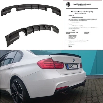 Diffuseur arrière droit gauche Sport-Performance pour BMW F30 F31 Pack-M - Photo 1/4
