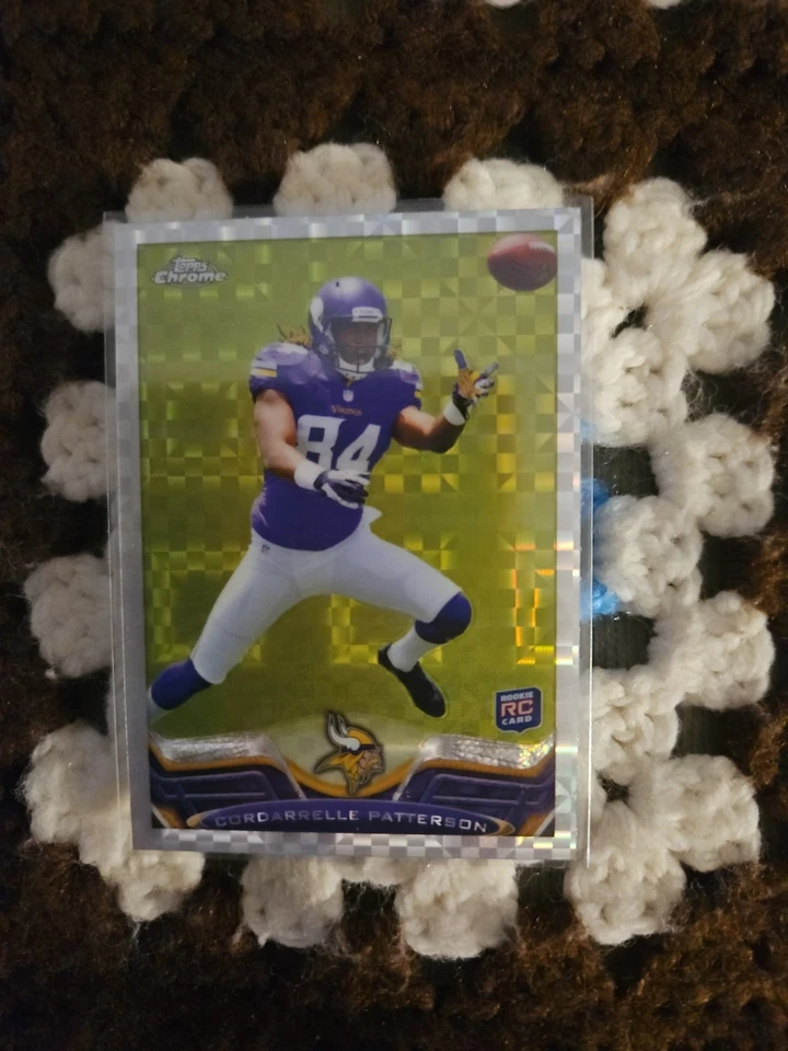 2013 Topps Chrome - Cordarrelle Patterson #19 Retail X-Fractor (RC) - Image 1 of 2