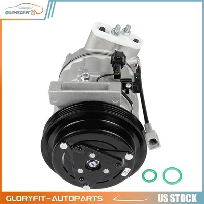 Compresor de aire acondicionado con embrague para INFINITI M35 Base M35 Sport M35 X 3,5 L 2006-2008 Foto 1 de 4