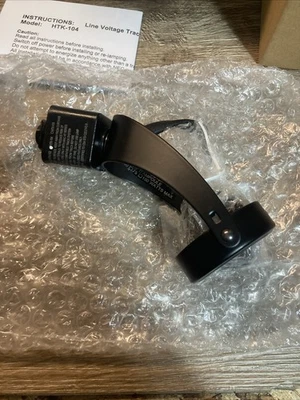 WAC lighting HTK-104-BK Miniature Line Voltage  Track Luminaire - Image 1 of 4