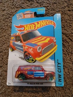 Новый 2015 Hot Wheels '67 Austin мини-фургон! #E1 - Изображение 1 из 2