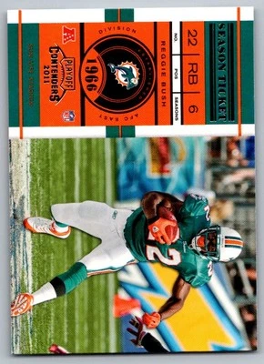 2012 Playoff Contenders Reggie Bush Miami Dolphins #6 - Image 1 of 2
