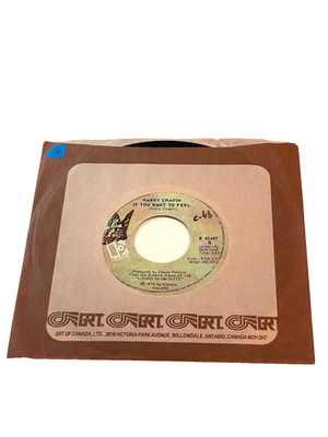 Harry Chapin - If you want to feel & I want to know what would h 7" 45 RPM(#163) - Image 1 of 3