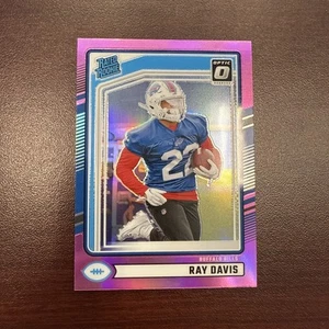 2024 Donruss RAY DAVIS Optic Rated Rookie Preview Pink RC  - Picture 1 of 2