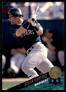 1993 Leaf #386 Edgar Martinez - Picture 1 of 2