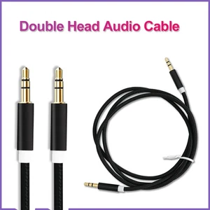 AUX Headphone 3.5mm Cable Male to Male Car Stereo Audio Cord Headphone PC Car - Picture 1 of 6