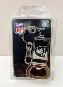 Llavero abridor de botellas de la NFL con licencia oficial de los Raiders de Las Vegas llavero regalo - Imagen 1 de 2