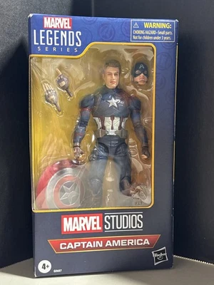 Marvel Legends Series 2025: Marvel Studios 6” Capitán América - Totalmente NUEVO Foto 1 de 4