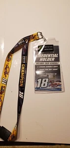 Cordón para boletos Kyle Busch Joe Gibbs Racing 2019 Nascar Monster Energy Champion - Imagen 1 de 5
