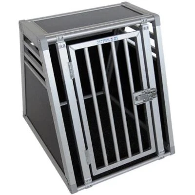 Schmidt Alu Hundebox Einzelbox UME B55 x T73 x H68 cm - Bild 1 von 4