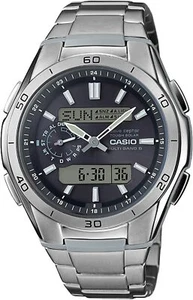 CASIO WAVE CEPTOR WVA-M650TD-1AJF Titanium Analog Digital Solar Atomic Men Watch - Picture 1 of 4