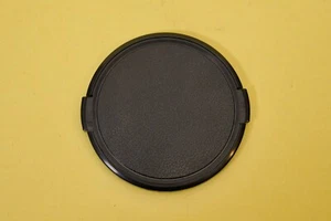 Generic 77mm front black plastic lens front cap camera cover snap-on - Picture 1 of 4