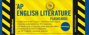 AP English Literature Flashcards - Boxed Set - CliffsNotes - Richard P Wasowski  - Picture 1 of 2