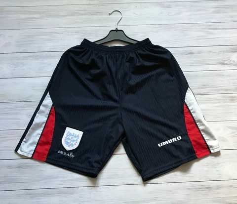 England Football Soccer Shorts Umbro Vintage Size M Cover