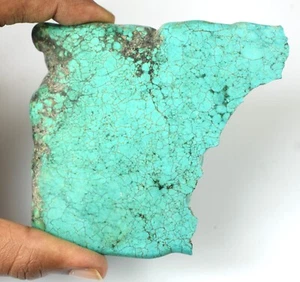Natürlicher Arizona Blau Türkis 410,35 Karat Edelstein grobe Platte Exemplar - Bild 1 von 10