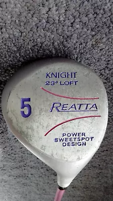 Knight Golf REATTA Power Sweetspot Design 23 Degree # 5 Wood = (Ladies) - Image 1 of 4