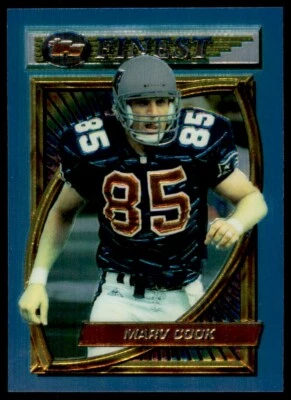 1994 Topps Finest Marv Cook Near Mint of Better New England Patriots #194 - Image 1 of 2