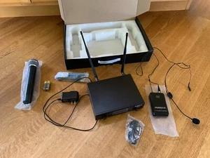 Phenyx Pro PTU-71 UHF kabelloses Mikrofonsystem mit Hand-, Lavalier- und Headset-Mikrofonen - Bild 1 von 17