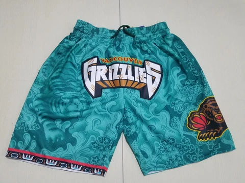 HOT Memphis Grizzlies Limited Edition Men Green Camo Pocket Basketball Shorts Cover