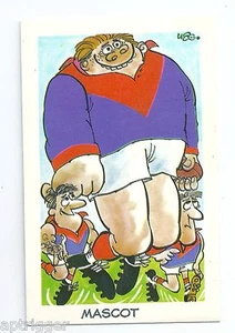 1973 Sunicrust Weg's Fantastic Footy Cartoons MASCOT Near Mint ## - Bild 1 von 2