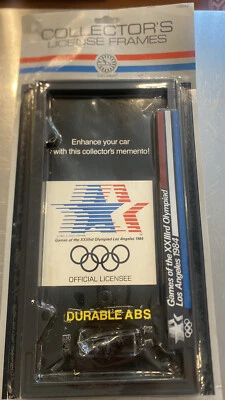 NUEVO: De colección Juegos Olímpicos de Los Ángeles 1984 - Cubierta de matrícula - 23ª Olimpiada Foto 1 de 4