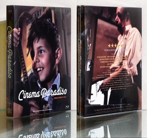 Cinema Paradiso (1988) [Blu-ray], (2-DISC +BOOKELT) Full Slip SET~Director's Cut - Picture 1 of 8