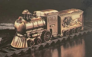 JS-1926 OLD TRAIN TABLE LIGHTER TRAIN with VARIOUS SOUNDS, NEW - Picture 1 of 12