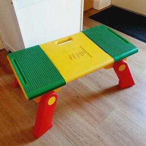Official Vintage lego Building play table (set 637-1) folding and portable