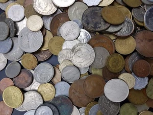 Job Lot of Circulated World Coins Sorted For Variety - Ideal Collection Starter - Picture 1 of 3