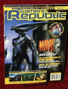 Gamers' Republic Magazine Jan 2000 Dreamcast Saga Frontier Oddworld Armored Core - Picture 1 of 2