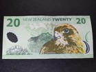 Bank of New Zealand - $20 Dollars Banknote, Serial No. BC 99568886