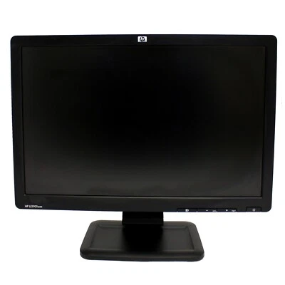 HP LE1901wm 19” LCD Monitor 1440 x 900 Widescreen 16:10 1000:1 DVI VGA - GRADE A - Image 1 of 4