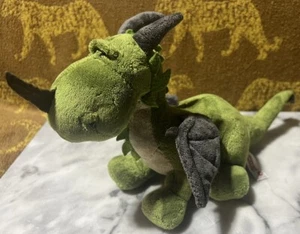 NICI RETIRED GREEN 11” DRAGON PLUSH SOFT TOY EXTREMELY RARE & VERY COLLECTIBLE - Picture 1 of 19
