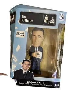 The Office Michael G Scott Bobble Head 6" Figure Series 1 Phatmojo - Picture 1 of 6