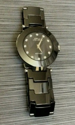 Daniel Steiger Reloj de Lujo Zafiro Para Hombre Redondo Esfera Negra Cerámica ¡Banda Vinculada! Foto 1 de 2