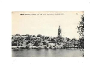 Vintage Postcard Perkins Institute for the Blind Watertown MA Black & White - Picture 1 of 2