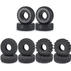 RC Car Tire Skin 1/24 Scale Spare Parts Tires Wheel Parts for SCX24 Car Upgrade - Imagen 1 de 23